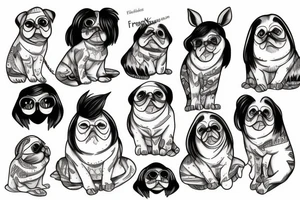 mops frank tattoo idea