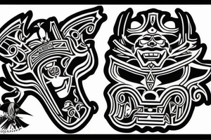 the Aztec god Vizlipuzli tattoo idea