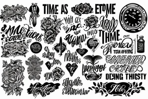 There is a time for everything tattoo idea