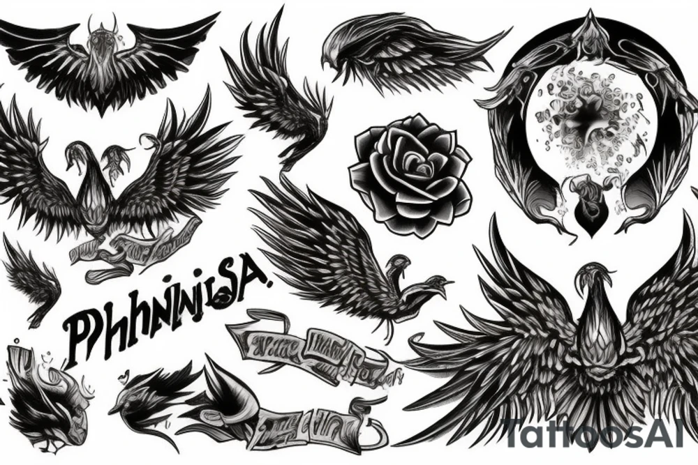 Phenix tattoo idea