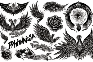 Phenix tattoo idea