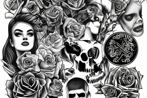 Nothings forever tattoo idea