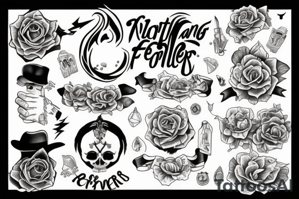 Nothing lasts forever tattoo idea