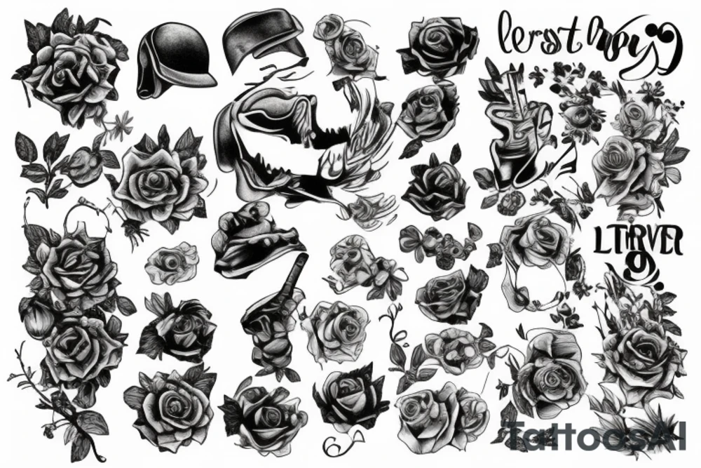 Nothing lasts forever tattoo idea