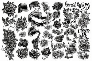 Nothing lasts forever tattoo idea
