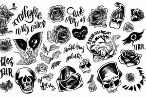 Nothing lasts forever tattoo idea