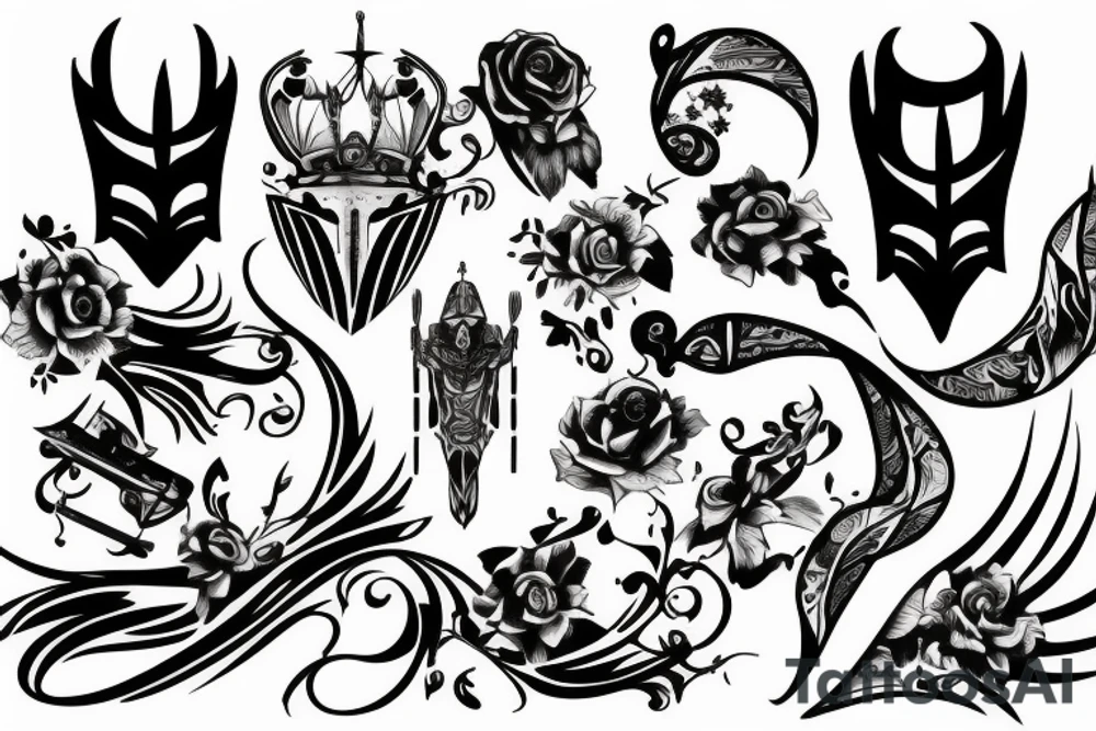 knight tattoo idea