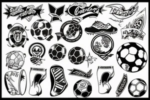 Soccer tattoo idea