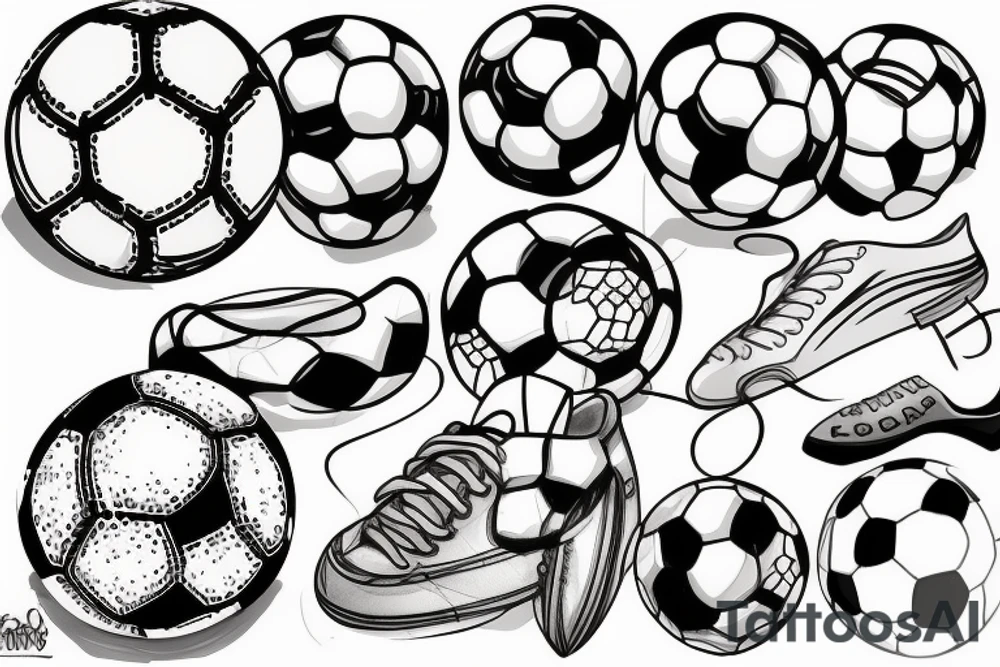 Soccer tattoo idea