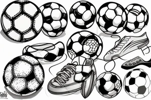 Soccer tattoo idea