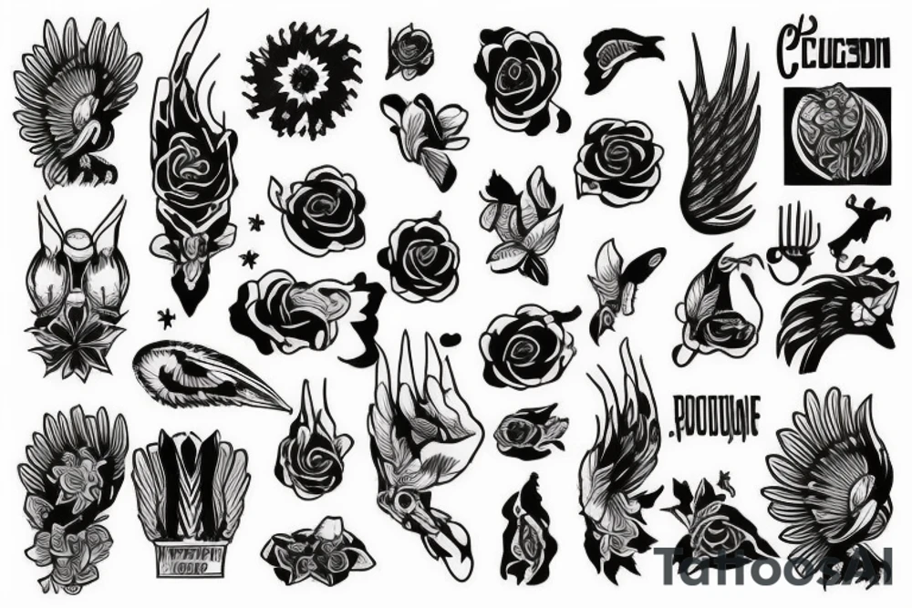 Кубическое пространство tattoo idea