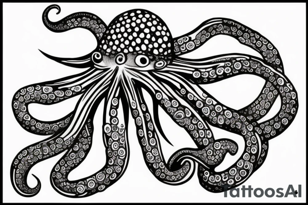 octopus tattoo idea