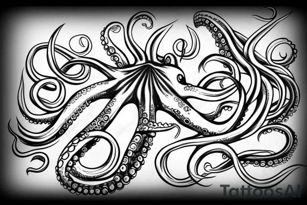 octopus tattoo idea