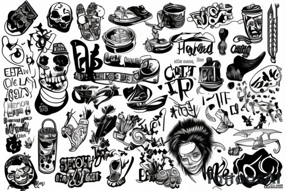 eat shit tattoo idea