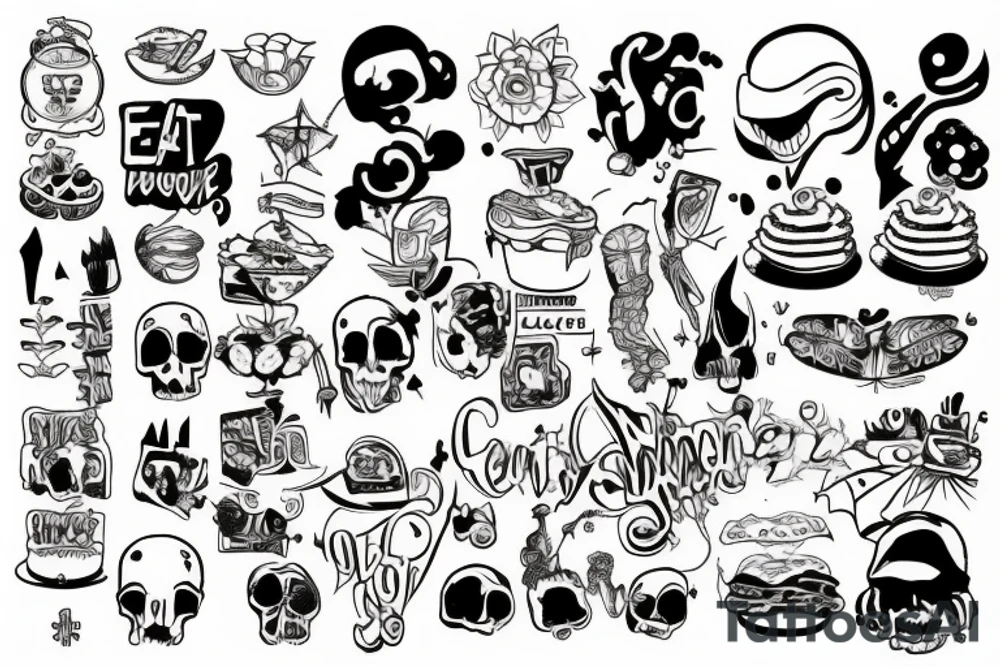 eat shit tattoo idea
