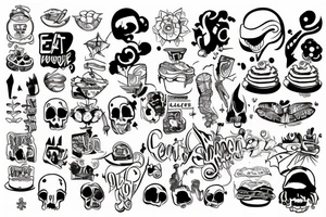 eat shit tattoo idea