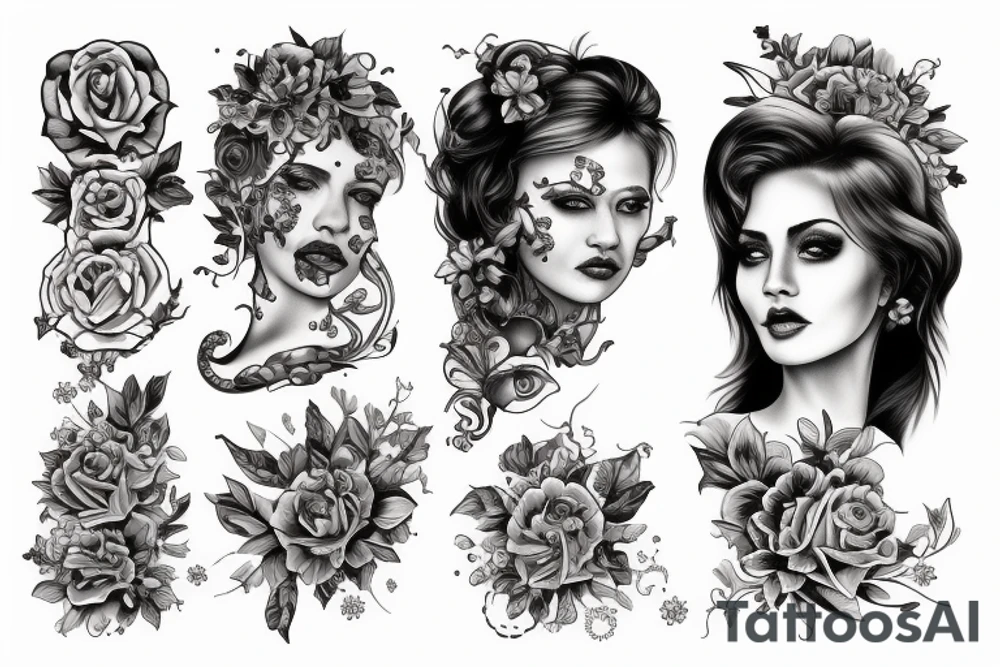 русский народный tattoo idea