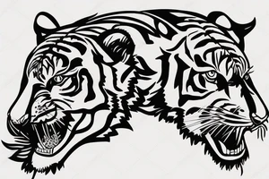 Thailand tiger dutch tattoo idea