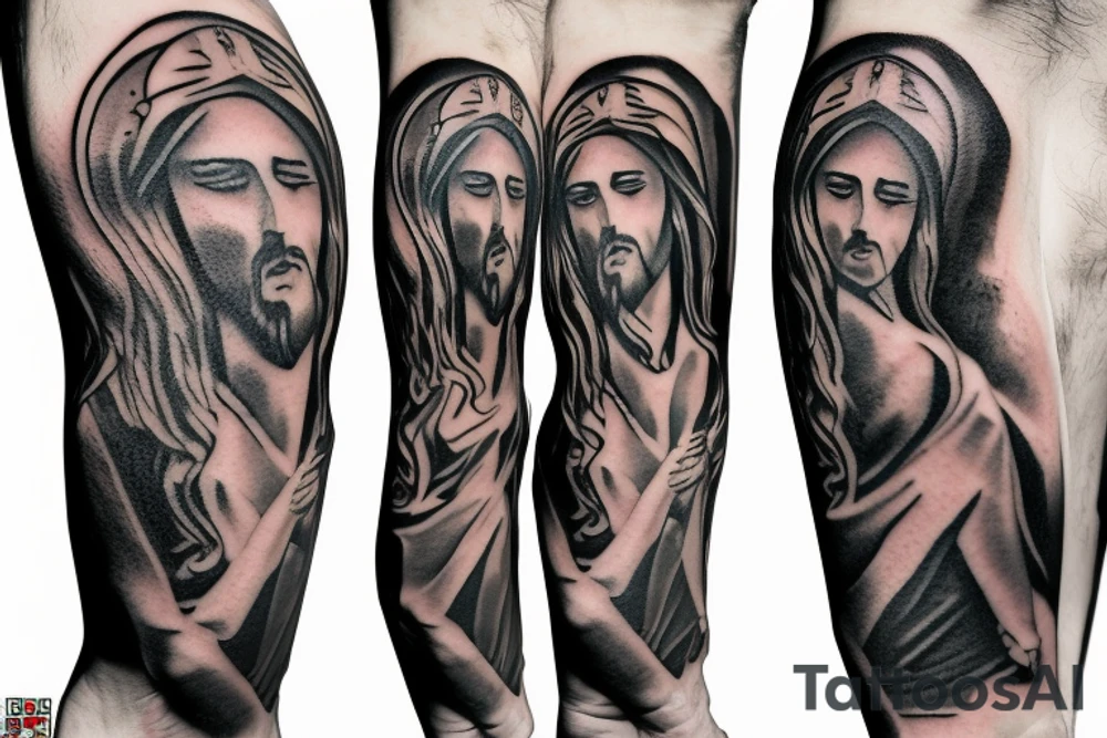 Jesus tattoo idea
