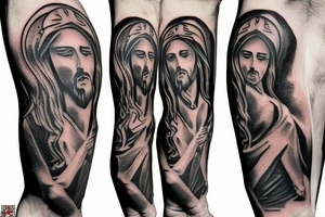Jesus tattoo idea