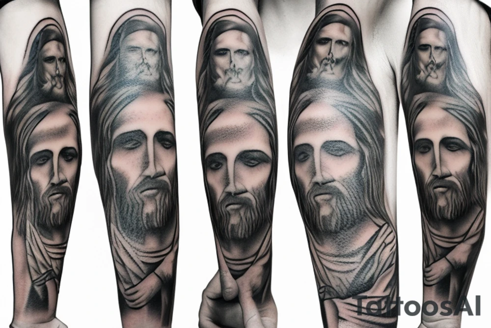Jesus tattoo idea
