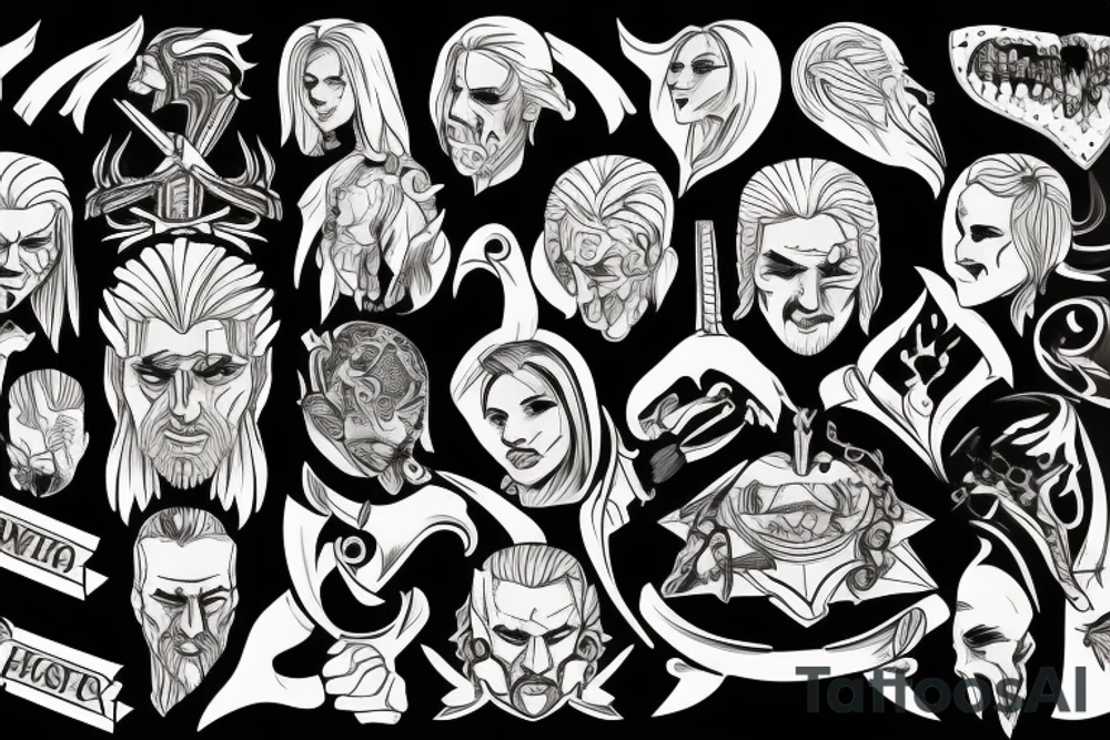 Witcher tattoo idea