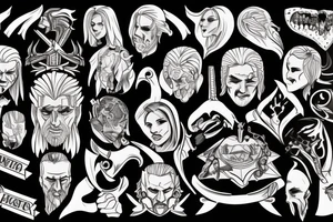 Witcher tattoo idea