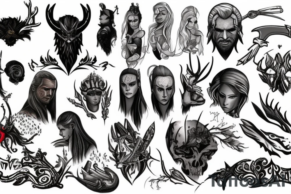 Witcher tattoo idea