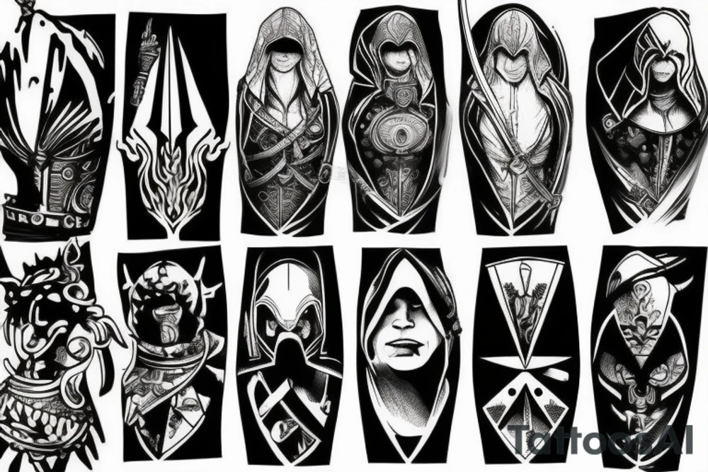 Assassin's creed tattoo idea
