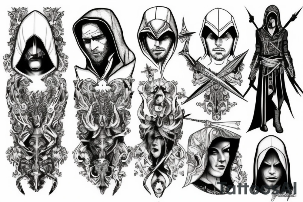 Assassin's creed tattoo idea