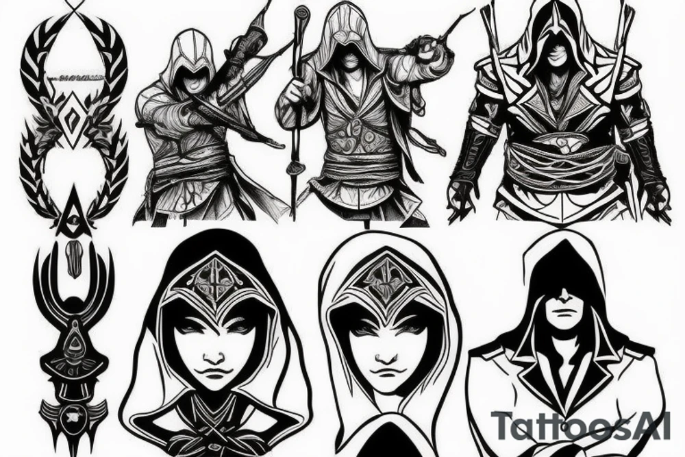 Assassin's creed tattoo idea