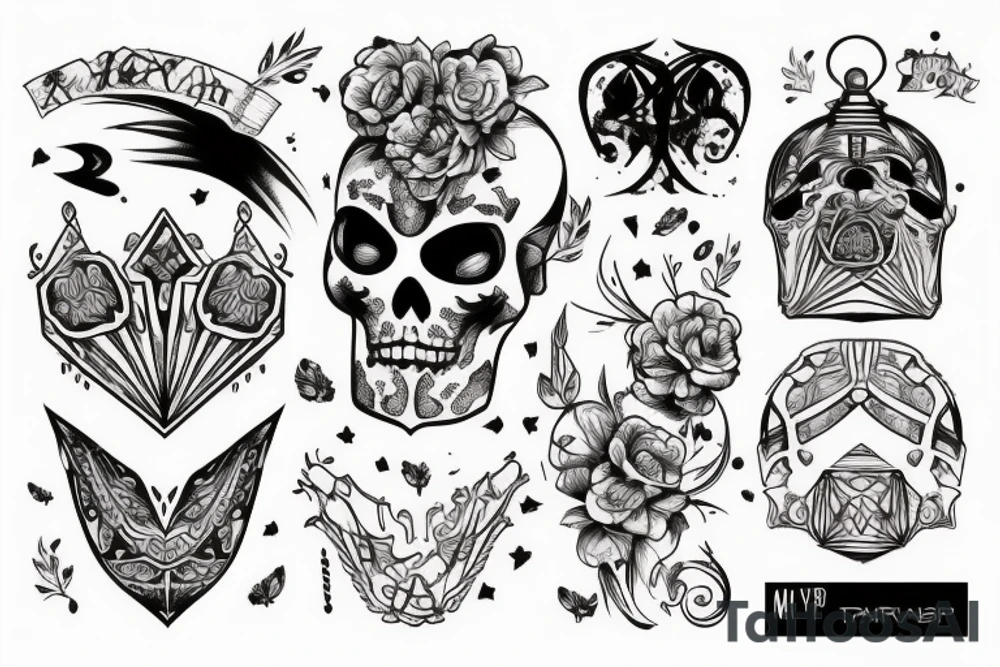 Рик и Морти планеты - маракуйи tattoo idea
