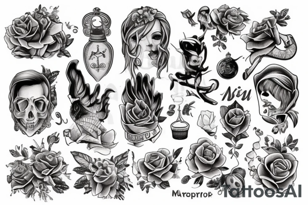 Рик и Морти планеты - маракуйи tattoo idea