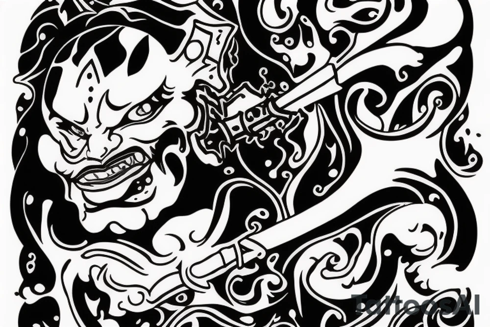 pudge from dota 2 witch arcane after take pampage tattoo idea