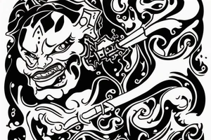 pudge from dota 2 witch arcane after take pampage tattoo idea