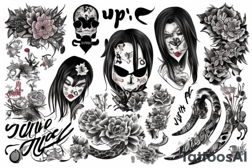 Word name is uchi tattoo idea