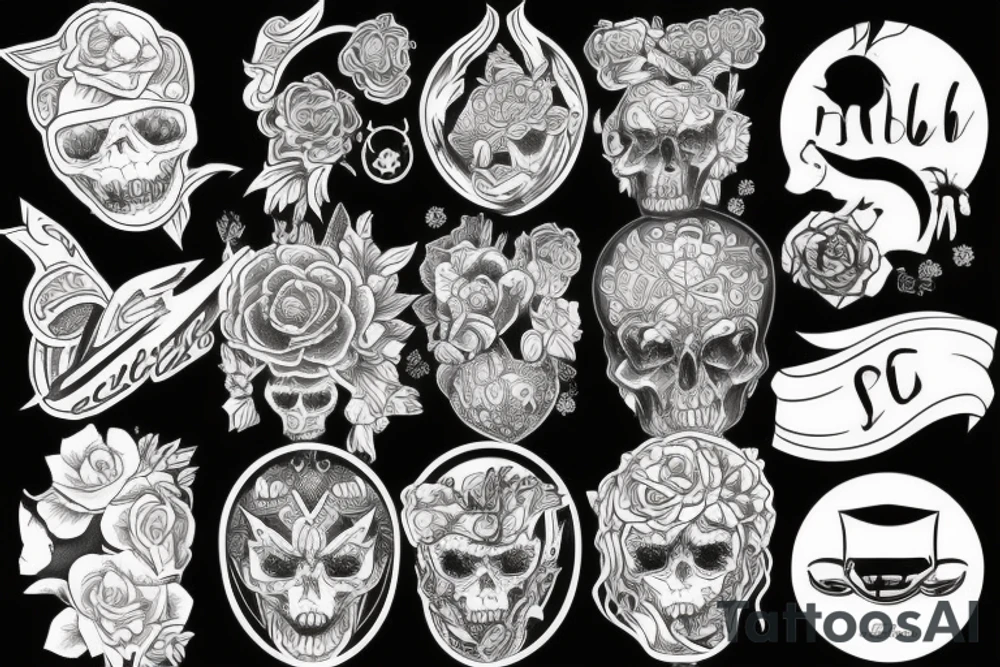 Феникс tattoo idea