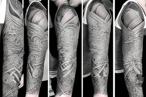 Mythological tattoo featuring rebirth tattoo idea