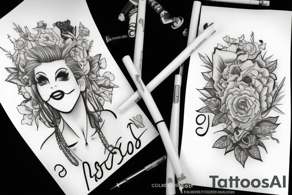 sissy faggot tattoo idea