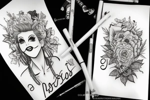 sissy faggot tattoo idea