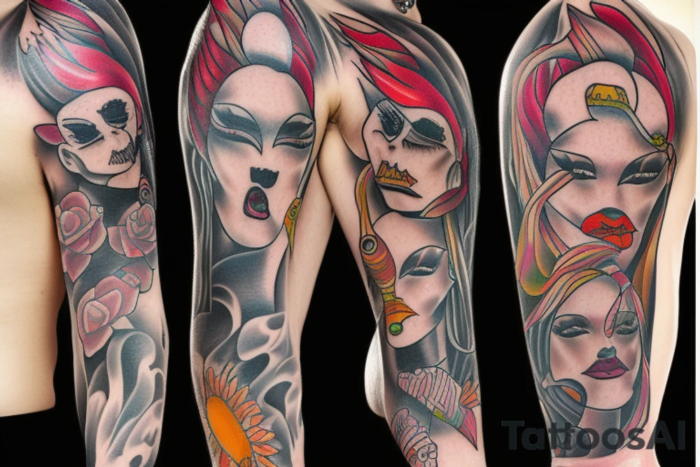 sissy faggot tattoo idea