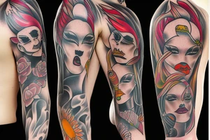 sissy faggot tattoo idea