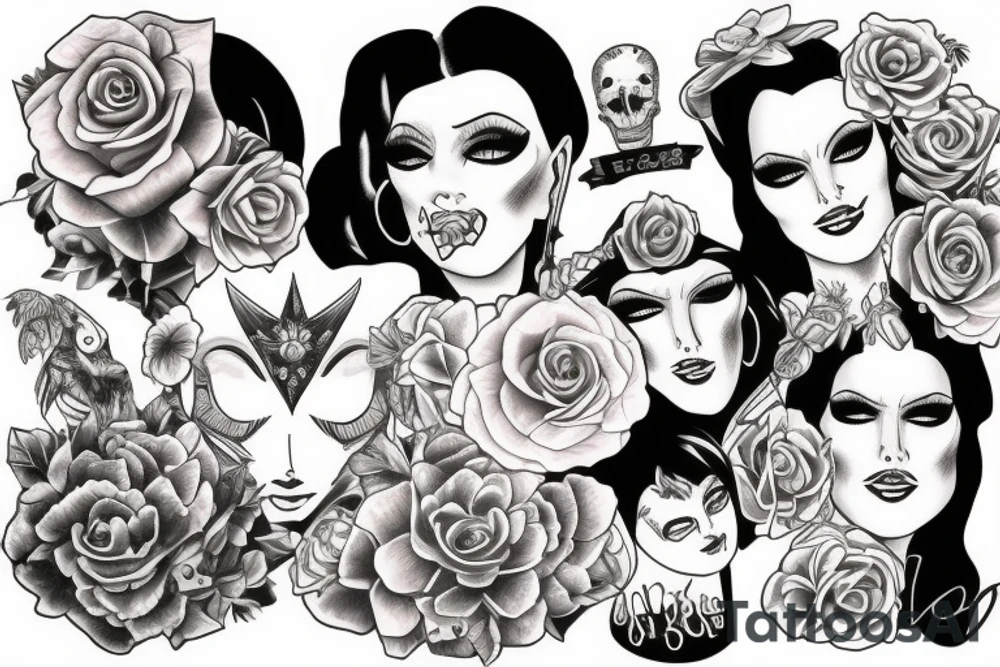 sissy faggot tattoo idea