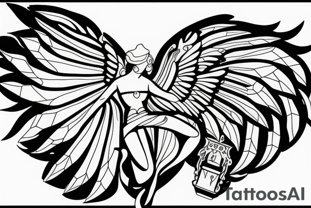 Mythology Angel tattoo tattoo idea
