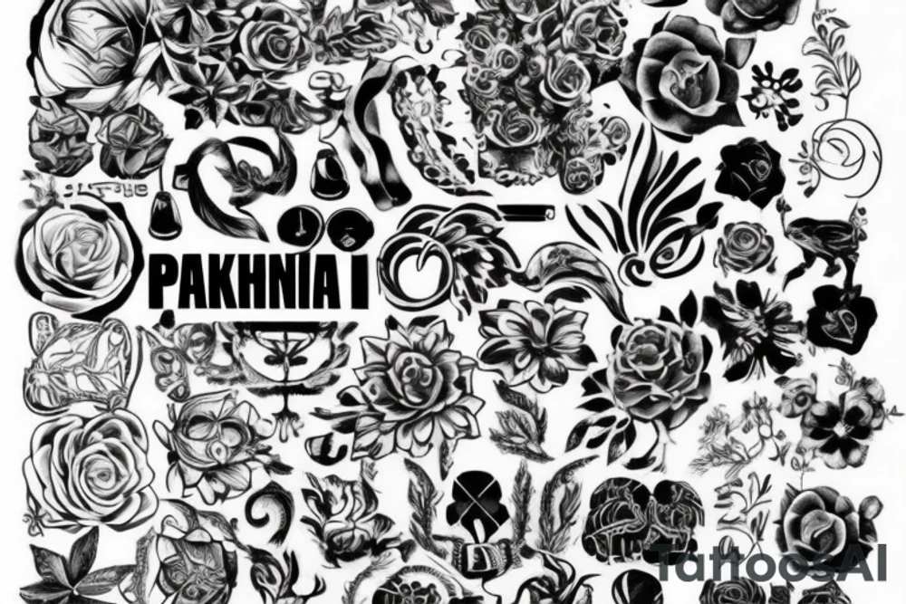 Разорванный плакат с девушкой акула откусывающая ногу tattoo idea