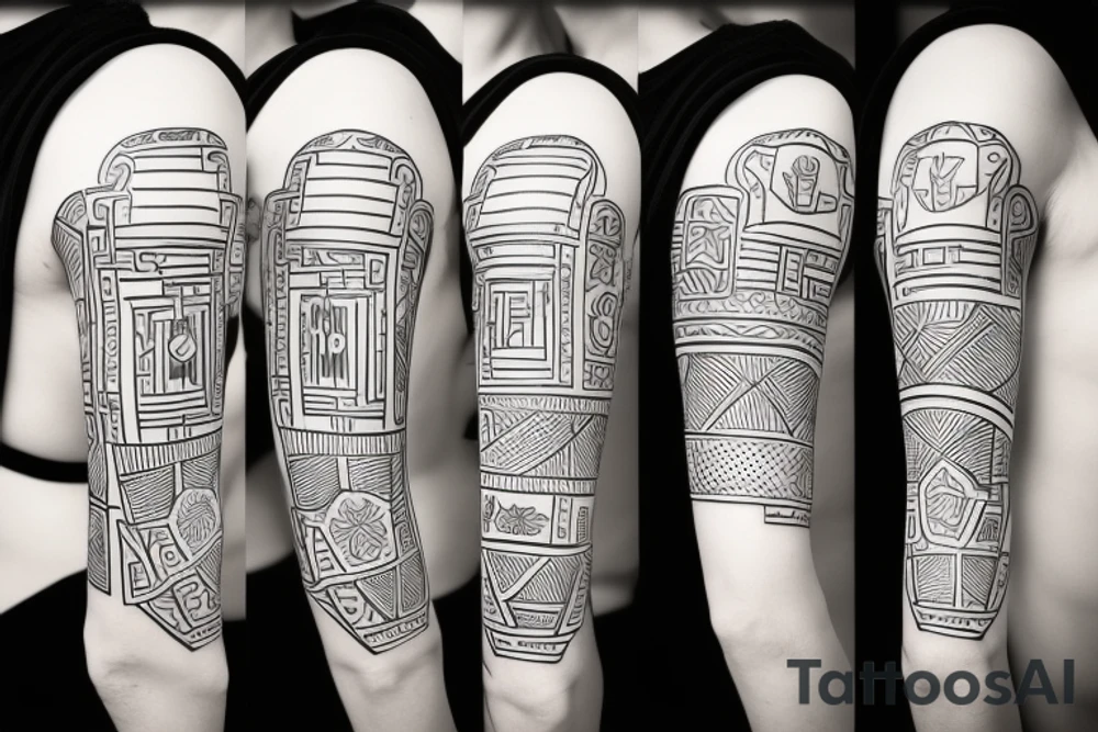 Пицца в космосе tattoo idea