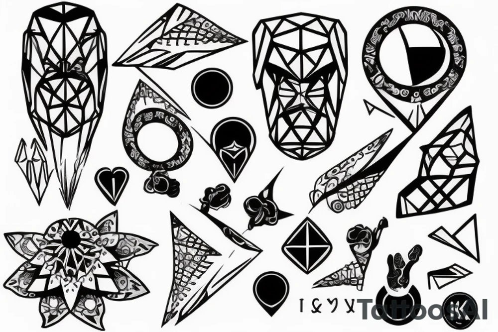 Пицца в космосе tattoo idea