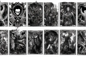 A path of exile sleeve tattoo idea