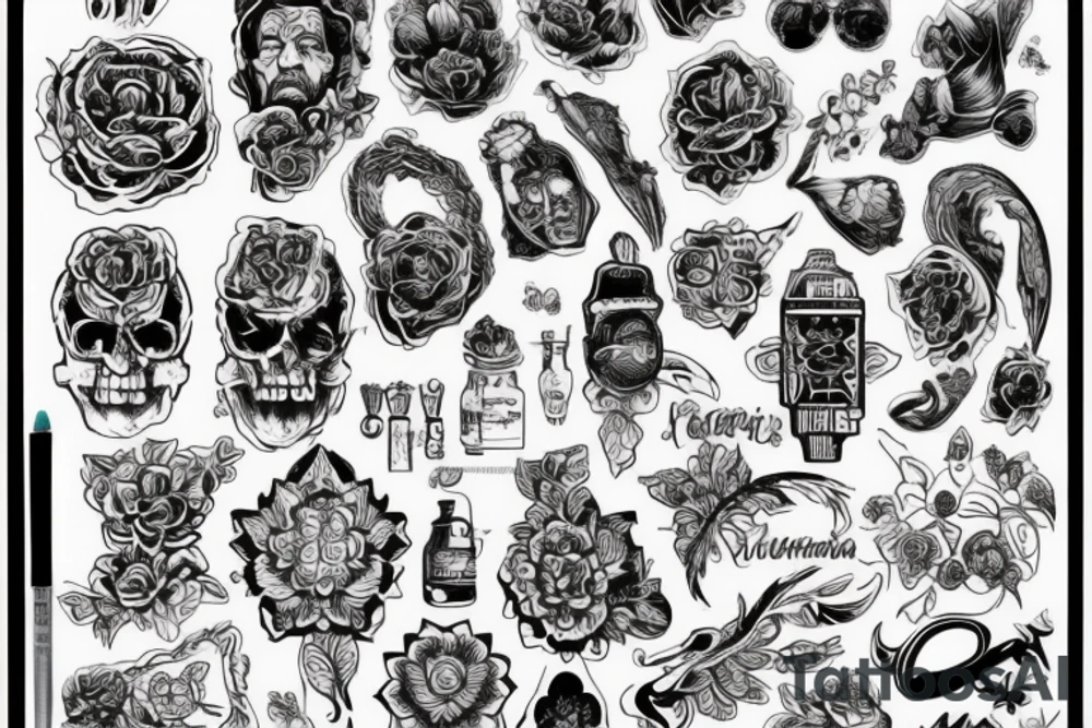 гигантский осьминог с силой покемона бульбазавра tattoo idea