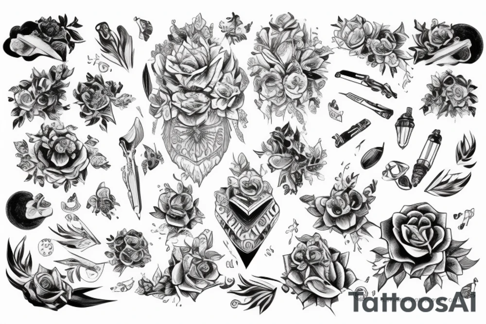 гигантский осьминог tattoo idea